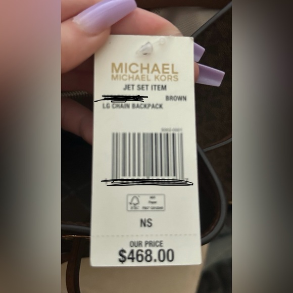 SOLD - Michael Kors Jet Set Backpack - Picture 8 of 8